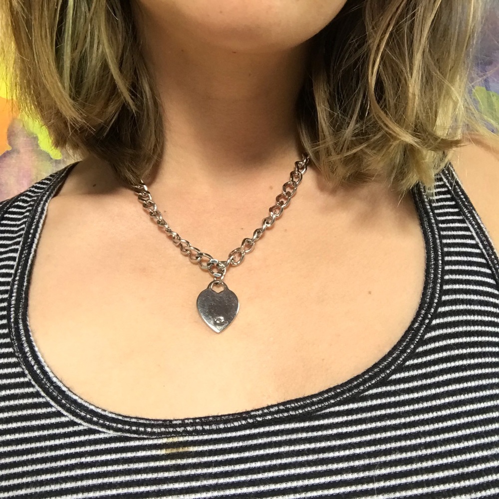 Guess locket necklace